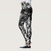 Graffiti Abstract kleurenpatroon Leggings (Links)