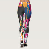 Graffiti abstract leggings (Achterkant)