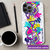 Graffiti Abstract Ontwerp. Gepersonaliseerd Case-Mate iPhone Case