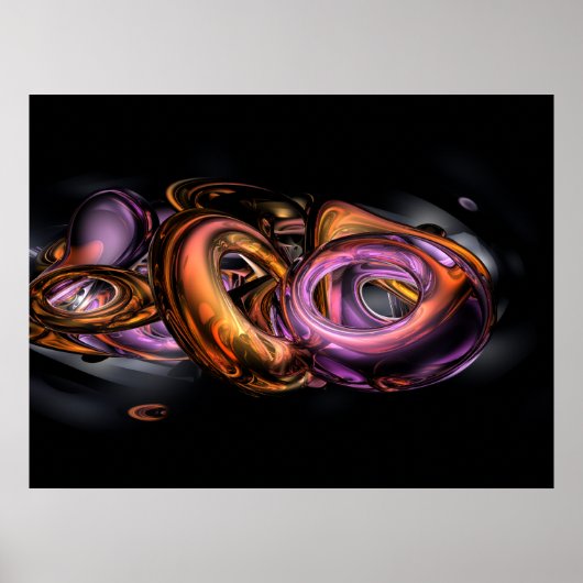 Graffiti Abstract Poster (Voorkant)