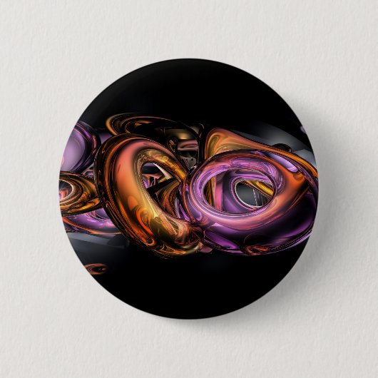Graffiti Abstract Ronde Button 5,7 Cm (Voorkant)