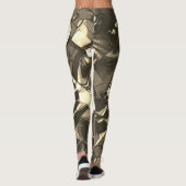Graffiti Abstracte Camo Leggings (Achterkant)