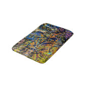 Graffiti-achtergrond Badmat (Gekanteld)