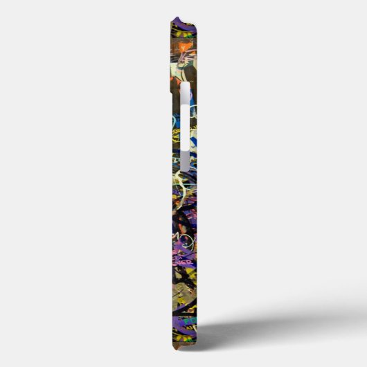 Graffiti-achtergrond Case-Mate iPhone Case (Achterkant / Links)