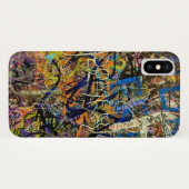 Graffiti-achtergrond Case-Mate iPhone Case (Achterkant (horizontaal))