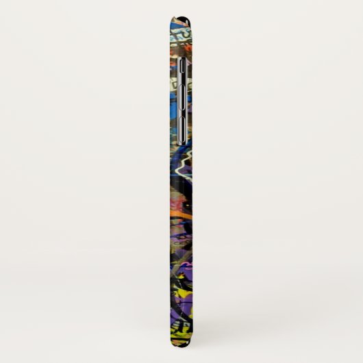Graffiti-achtergrond Case-Mate iPhone Case (Achterkant/links)