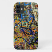 Graffiti-achtergrond Case-Mate iPhone Case (Achterkant)