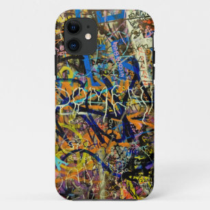 Graffiti Achtergrond iPhone 11 Hoesje