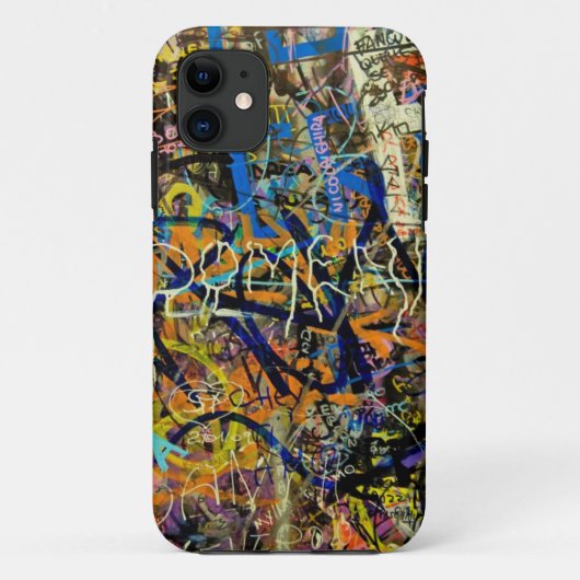 Graffiti-achtergrond Case-Mate iPhone Case (Achterkant)