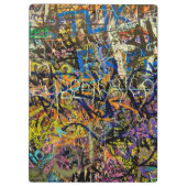 Graffiti-achtergrond Klembord (Achterkant)