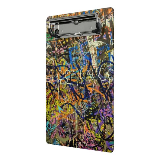 Graffiti-achtergrond Mini Klembord (Angled2)
