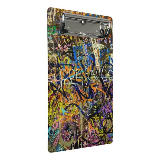 Graffiti-achtergrond Mini Klembord (Schuin)