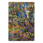 Graffiti-achtergrond Mini Klembord (Achterkant)