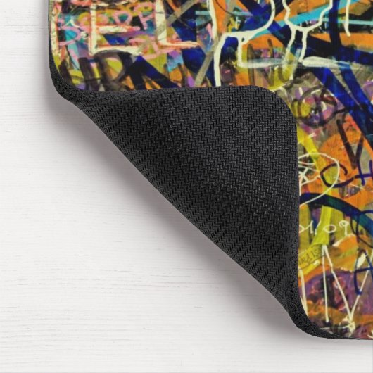 Graffiti-achtergrond Muismat (Hoek)