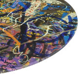 Graffiti-achtergrond Snijplank (Hoek)