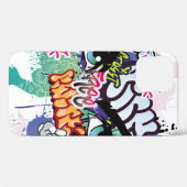 Graffiti afbeelding met straatgraffiti letters Case-Mate iPhone case (Achterkant (horizontaal))