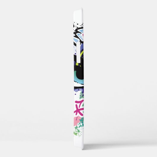 Graffiti afbeelding met straatgraffiti letters Case-Mate iPhone case (Achterkant / Rechts)