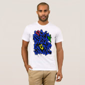 Graffiti Alphabet T-shirt (Voorkant volledig)