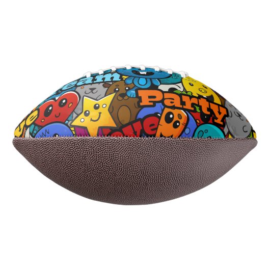 Graffiti American Football (Gedraaid 90)