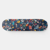 Graffiti Anime Cool Skateboard Ontwerp (Horizontaal)