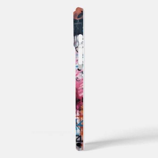 Graffiti Apple Logo Case-Mate iPhone Case (Achterkant / Links)