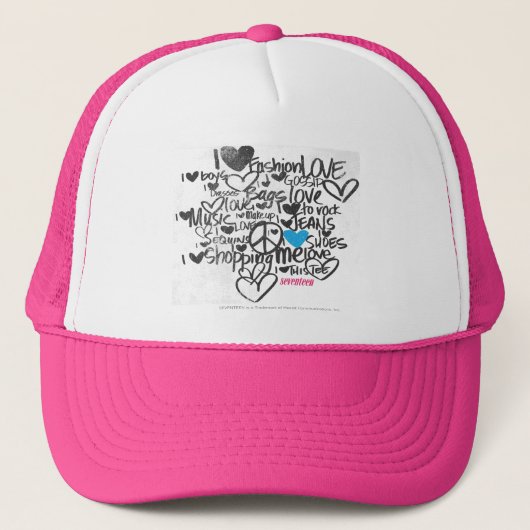 Graffiti Aqua Trucker Pet (Voorkant)