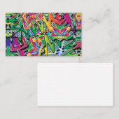 Graffiti Arrow-explosie Visitekaartje (Voorkant / Achterkant)