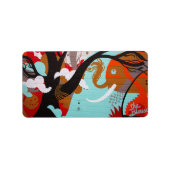 Graffiti Art Address Label (Voorkant)