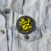 Graffiti Art Ampersand Ronde Button 7,6 Cm (In situ)