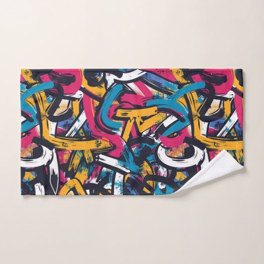 Graffiti Art Bad Handdoek (Handdoek)
