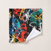 Graffiti Art Bad Handdoek (Wasdoekje)