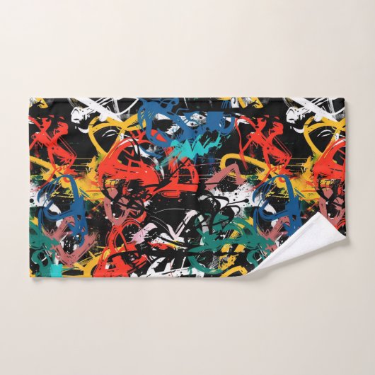Graffiti Art Bad Handdoek (Handdoek)