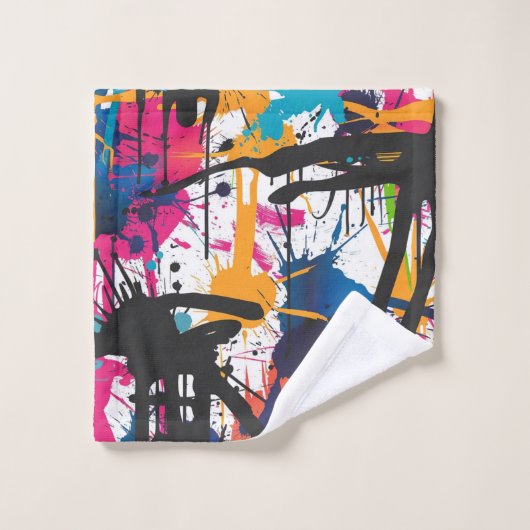 Graffiti Art Bad Handdoek (Wasdoekje)