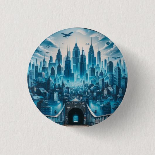 Graffiti Art Badge Ronde Button 3,2 Cm (Voorkant)