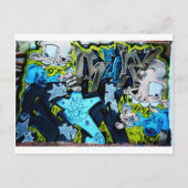 Graffiti Art Briefkaart (Voorkant)
