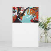Graffiti Art Briefpapier (Staand voorkant)