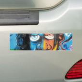 Graffiti Art Bumpersticker (Op auto)