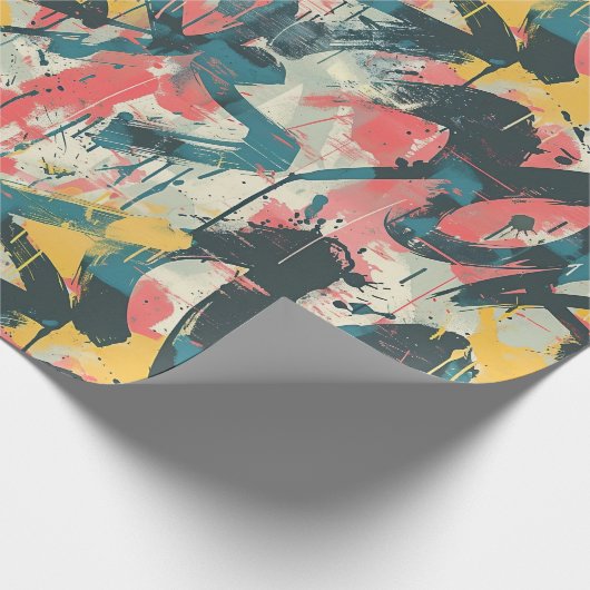 Graffiti Art Cadeaupapier (Hoek)