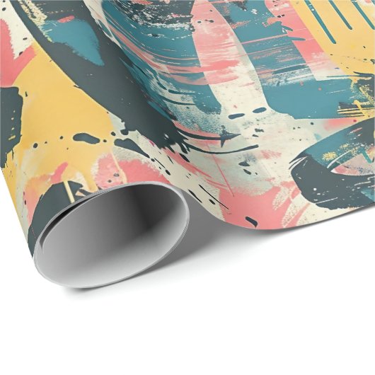 Graffiti Art Cadeaupapier (Rol Hoek)