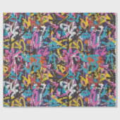 Graffiti Art Cadeaupapier (Vlak)