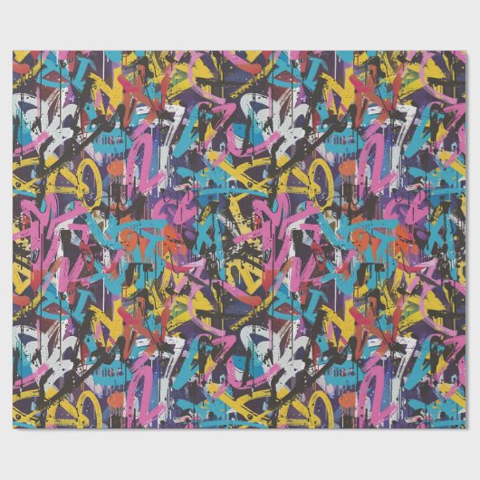 Graffiti Art Cadeaupapier (Vlak)