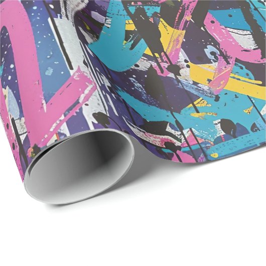 Graffiti Art Cadeaupapier (Rol Hoek)