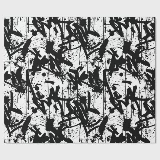 Graffiti Art Cadeaupapier (Vlak)