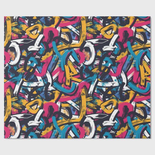 Graffiti Art Cadeaupapier (Vlak)