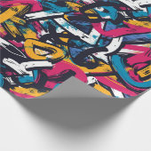 Graffiti Art Cadeaupapier (Hoek)