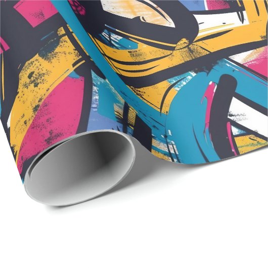 Graffiti Art Cadeaupapier (Rol Hoek)