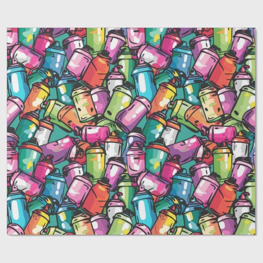 Graffiti Art Cadeaupapier (Vlak)