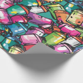 Graffiti Art Cadeaupapier (Hoek)