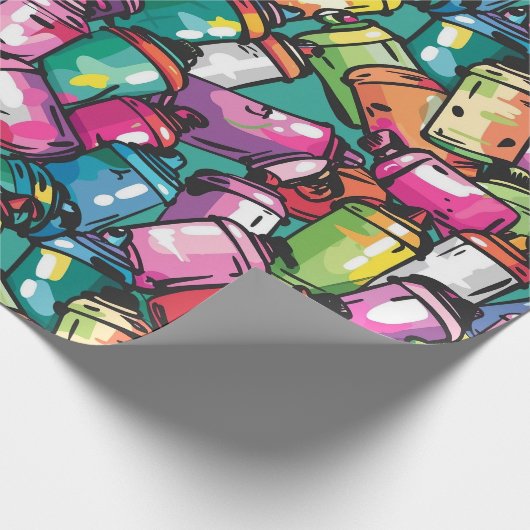 Graffiti Art Cadeaupapier (Hoek)