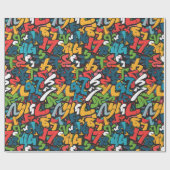 Graffiti Art Cadeaupapier (Vlak)